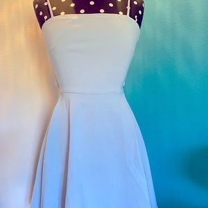 DRY GOODS Dress. Size Small. Bow in back. Lt Blue.